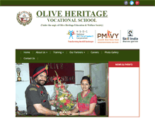 Tablet Screenshot of oliveheritage.com